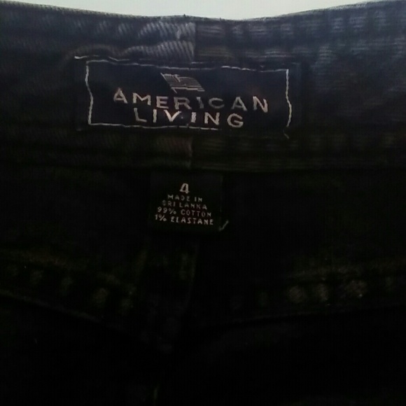 American Living Size 4 Black Denim Skirt - Picture 4 of 5